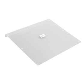 Acrylic Cutting Board Transparent Cooking Chopping Board Non Slip Clear Kitchen Cutting Board for Fruit Vegetable 400x330mm / 15.7x13in (Include Bendi