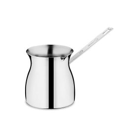 Korkmaz Terra 0.5 Liter Stainless Steel Turkish Coffee Pot in Silver