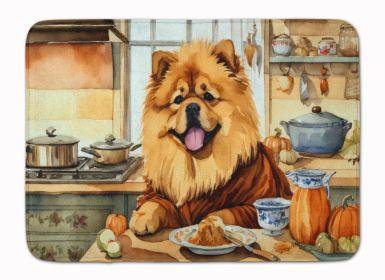 Chow Chow Fall Kitchen Pumpkins Memory Foam Kitchen Mat Machine Washable Anti-Fatigue Mat Cushion Comfort Bath Mat or Kitchen Rug