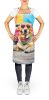 Yellow Labrador Hippie Dawg Apron Cooking Kitchen Server Baking Crafts Gardening for Adult Women Men, Unisex, Large, Multicolor