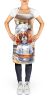 Cavalier Spaniel The Chef Apron Cooking Kitchen Server Baking Crafts Gardening for Adult Women Men, Unisex, Large, Multicolor