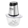 VEVOR Food Processor, Electric Meat Grinder with 4 Stainless Steel Blades, 400W Electric Food Chopper, 5 Cup Glass Bowl