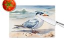 Tern Resting Glass Cutting Board Decorative Tempered Glass Kitchen Cutting and Serving Board Large Size Chopping Board