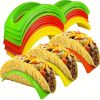 3/6pcs, Mexican Muffin Bracket, Taco Pancake Rack, Taco Holder, Kitchen Food Grade Corn Roll Rack