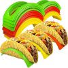 3/6pcs, Mexican Muffin Bracket, Taco Pancake Rack, Taco Holder, Kitchen Food Grade Corn Roll Rack