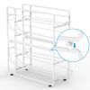 Soda Can Organizer Storage Rack, 2 Pack Stackable Beverage Soda Can Dispenser Organizer Holder for Refrigerator, Cabinet, Pantry